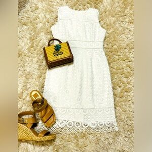 ✨Brand New Ladies Preston York Savannah Lace Crew Neck Sleeveless Sheath Dress✨